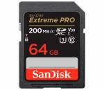   SanDisk Extreme Pro SDXC 64GB Class10 UHS-I U3 V30 200MB/s (SDSDXXU-064G-GN4IN)