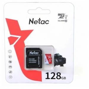   Netac Eco microSDXC UHS-I 128GB Class10 + SD adapter (NT02P500ECO-128G-R)