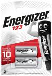  Energizer Lithium CR123 2BL