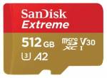   SanDisk Extreme microSDXC UHS-I U3 512GB Class10 V30 190Mb/s (SDSQXAV-512G-GN6MN)
